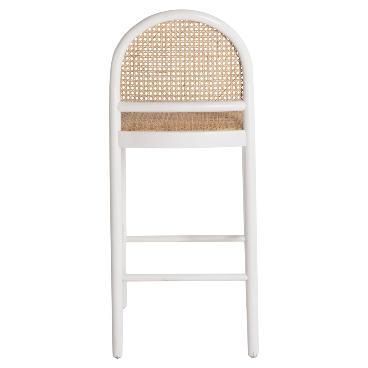 ΣΚΑΜΠΟ ΑΠΟ ΟΞΙΑ-RATTAN ΑΨΙΔΑ ΠΛΑΤΗ ΛΕΥΚΟ HM9408.03 47x46x100 εκ.