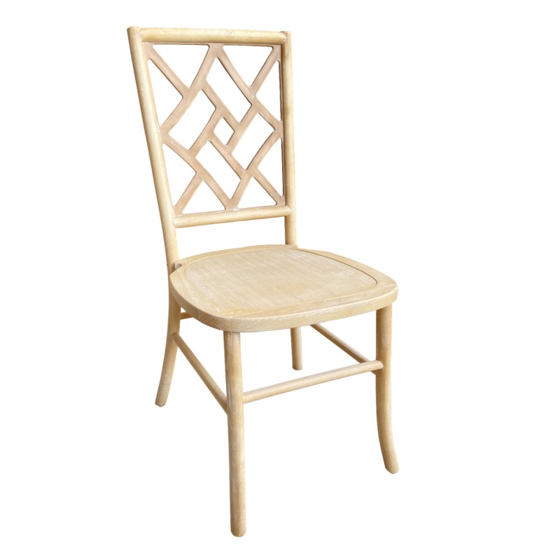 ΚΑΡΕΚΛΑ ΑΠΟ ΞΥΛΟ ΤΟΟΝ WHITE WASH 44.5x48x96Υεκ.HM9410.05