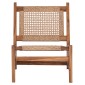 ΚΑΡΕΚΛΑ LOUNGE LUKILLA HM9913 ΞΥΛΟ TEAK ΣΕ ΦΥΣΙΚΟ--ΣΥΝΘ.ΣΧΟΙΝΙ ΜΠΕΖ 55,5x74x65Υεκ.