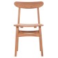 ΚΑΡΕΚΛΑ ΤΡΑΠΕΖΑΡΙΑΣ ΕΞ.ΧΩΡΟΥ ROBBIE HM18115 ΞΥΛΟ TEAK--ΦΥΣΙΚΟ 48x51x82Υεκ.