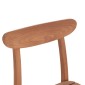 ΚΑΡΕΚΛΑ ΤΡΑΠΕΖΑΡΙΑΣ ΕΞ.ΧΩΡΟΥ ROBBIE HM18115 ΞΥΛΟ TEAK--ΦΥΣΙΚΟ 48x51x82Υεκ.