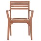 ΠΟΛΥΘΡΟΝΑ ΕΞΩΤ.ΧΩΡΟΥ ERMIONI HM18129 ΞΥΛΟ TEAK--ΦΥΣΙΚΟ ΧΡΩΜΑ 60x59x84Υεκ.