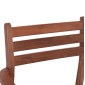 ΠΟΛΥΘΡΟΝΑ KEMPO HM6358 ΞΥΛΟ TEAK ΣΕ ΦΥΣΙΚΟ--58x58,5x88Υεκ.