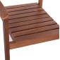 ΠΟΛΥΘΡΟΝΑ KEMPO HM6358 ΞΥΛΟ TEAK ΣΕ ΦΥΣΙΚΟ--58x58,5x88Υεκ.