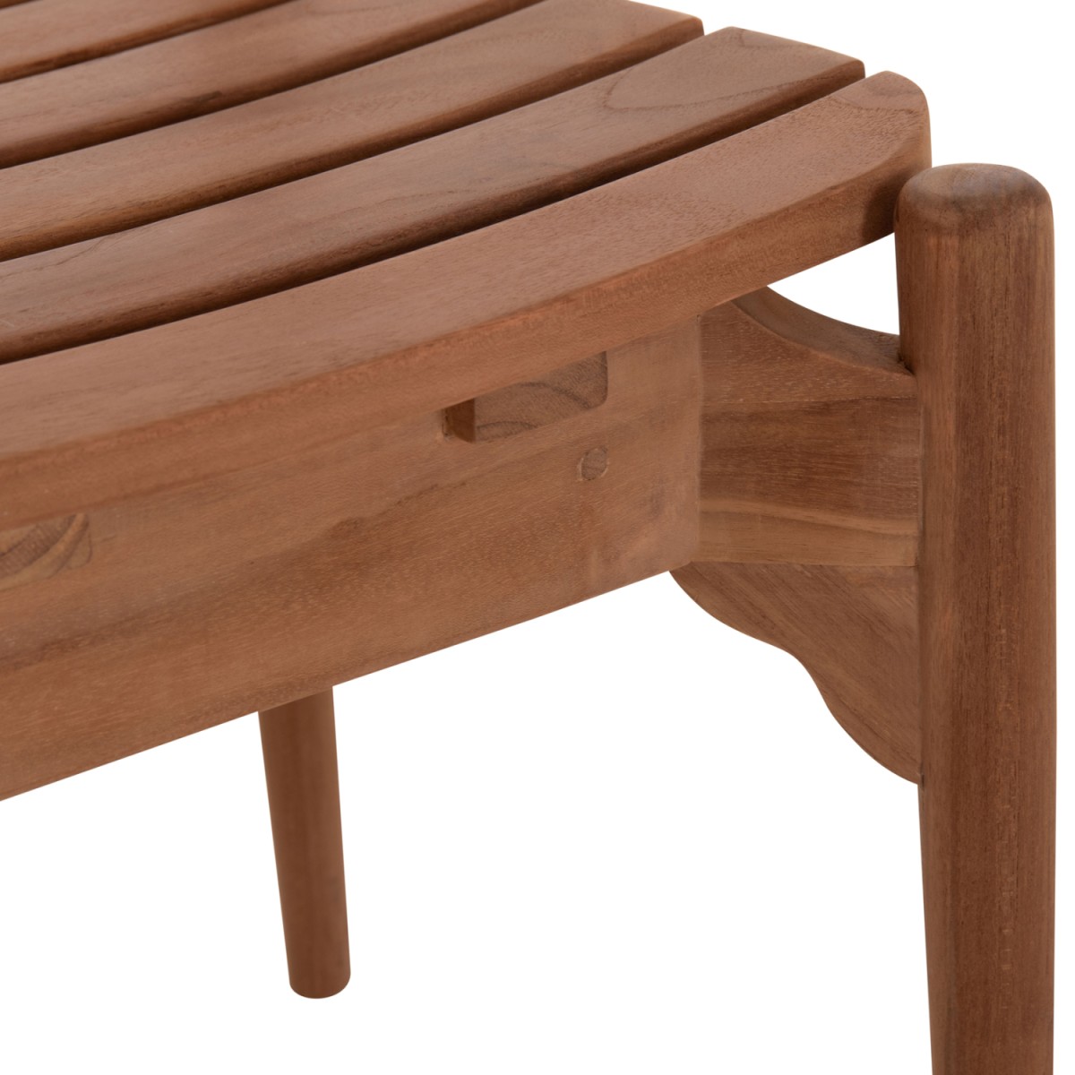 ΚΑΡΕΚΛΑ ΤΡΑΠΕΖΑΡΙΑΣ ΕΞ.ΧΩΡΟΥ DONNY HM6378 ΞΥΛΟ TEAK 52x54x74Υεκ.