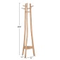 ΚΑΛΟΓΕΡΟΣ ΜΕ 3 ΚΟΛΩΝΕΣ TRIDEM HM4881 ΞΥΛΟ TEAK ΣΕ ΦΥΣΙΚΟ 52x52x200Υεκ.