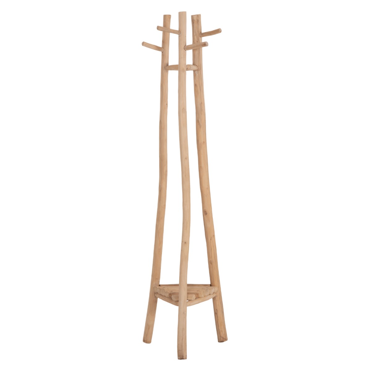 ΚΑΛΟΓΕΡΟΣ ΜΕ 3 ΚΟΛΩΝΕΣ TRIDEM HM4881 ΞΥΛΟ TEAK ΣΕ ΦΥΣΙΚΟ 52x52x200Υεκ.