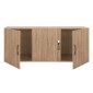 ΠΑΤΑΡΙ 3ΦΥΛΛΗΣ ΝΤΟΥΛΑΠΑΣ CARLY HM385.02 ΣΕ ΧΡΩΜΑ SONAMA 150X55Χ60Υεκ.