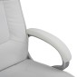 ΚΑΡΕΚΛΑ ΓΡΑΦΕΙΟΥ CHANDER HM1092.02 ΛΕΥΚΗ 63x66x116 εκ.