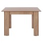 ΤΡΑΠΕΖΙ ΚΟΥΖΙΝΑΣ HM2428.01 KELVIN SONOMA OAK 110x80x77Υεκ.