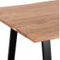 ΤΡΑΠΕΖΙ ΤΡΑΠΕΖΑΡΙΑΣ SOFIA SLIM HM8500.11 ΜΑΣΙΦ ΞΥΛΟ ΑΚΑΚΙΑΣ 160x90x76Υ εκ.