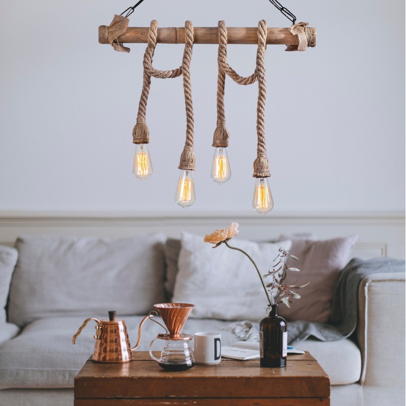 ΦΩΤΙΣΤΙΚΟ ΟΡΟΦΗΣ 4ΦΩΤΟ ΞΥΛΙΝΟ ΜΕ ΣΧΟΙΝΙ HM7321 65x8x82 εκ. ΦΩΤΙΣΤΙΚΟ ΟΡΟΦΗΣ 4ΦΩΤΟ ΞΥΛΙΝΟ ΜΕ ΣΧΟΙΝΙ HM7321 65x8x82 εκ.