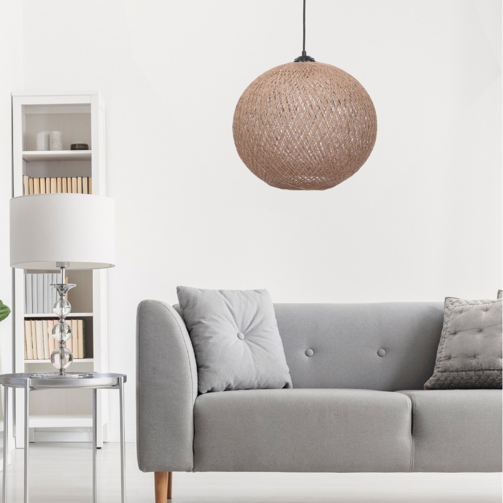 ΦΩΤΙΣΤΙΚΟ ΟΡΟΦΗΣ ΕΣΩΤΕΡΙΚΟΥ ΧΩΡΟΥ ΚΡΕΜΑΣΤΟ ΑΠΟ ΣΧΟΙΝΙ ΜΠΕΖ HM7383.01 Φ38x70Υ εκ. ΦΩΤΙΣΤΙΚΟ ΟΡΟΦΗΣ ΕΣΩΤΕΡΙΚΟΥ ΧΩΡΟΥ ΚΡΕΜΑΣΤΟ ΑΠΟ ΣΧΟΙΝΙ ΜΠΕΖ HM7383.01 Φ38x70Υ εκ.