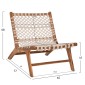 ΠΟΛΥΘΡΟΝΑ ANTIB HM9466.01 ΤΕΑΚ ΞΥΛΟ NYLON ΣΧΟΙΝΙ ΛΕΥΚΟ 65x77x68Υεκ.