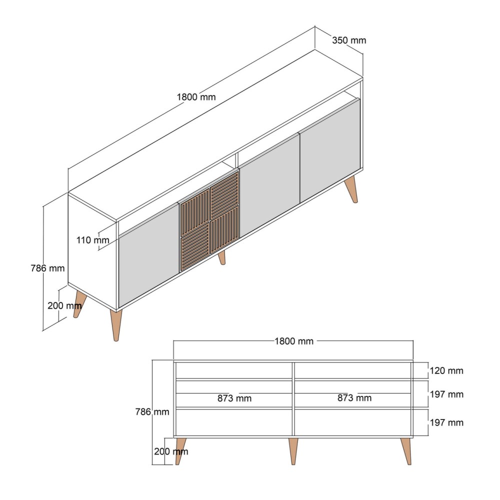 ΜΠΟΥΦΕΣ ΜΕΛΑΜΙΝΗΣ ΚΑΡΥΔΙ HM9431.04 180x35x78.6Υεκ. ΜΠΟΥΦΕΣ ΜΕΛΑΜΙΝΗΣ ΚΑΡΥΔΙ HM9431.04 180x35x78.6Υεκ.