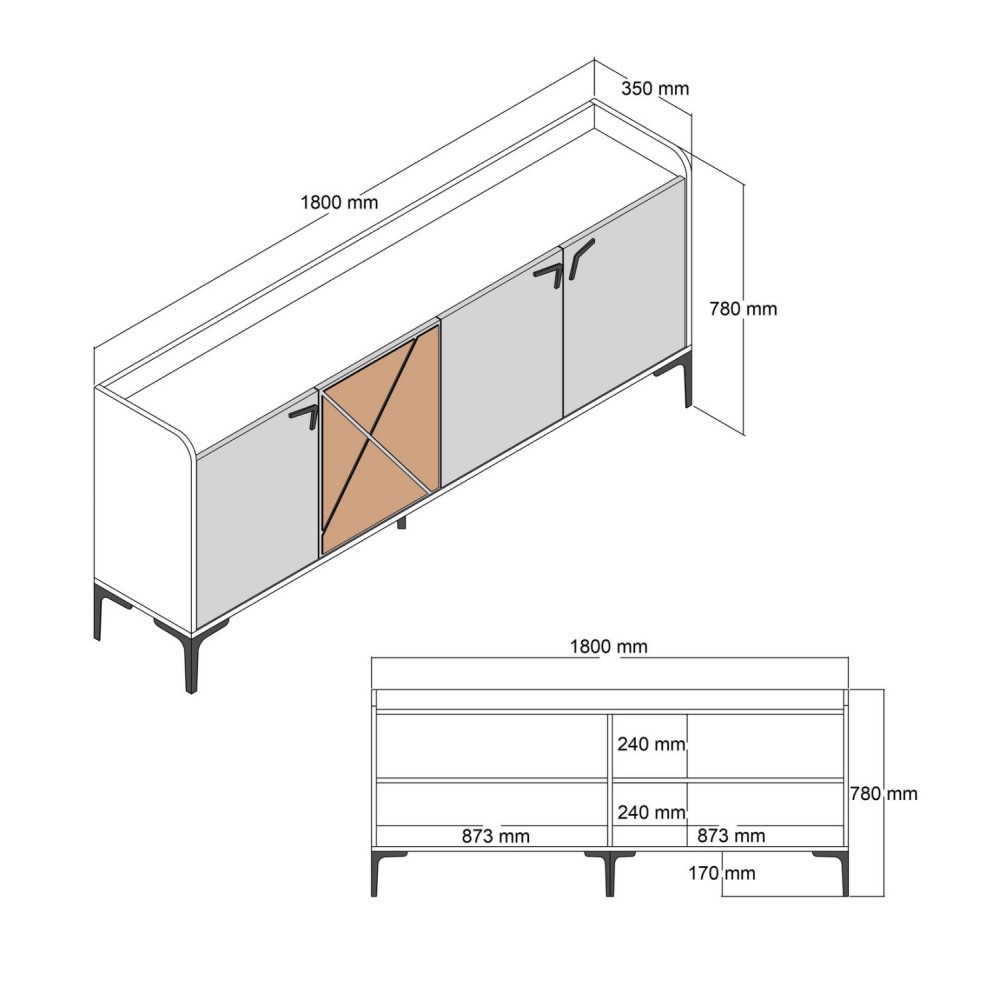 ΜΠΟΥΦΕΣ ΜΕΛΑΜΙΝΗΣ ΚΑΡΥΔΙ ΜΕ ΟΨΗ ΜΑΥΡΟΥ ΜΑΡΜΑΡΟΥ HM9433.03  180x35x78Υ εκ. ΜΠΟΥΦΕΣ ΜΕΛΑΜΙΝΗΣ ΚΑΡΥΔΙ ΜΕ ΟΨΗ ΜΑΥΡΟΥ ΜΑΡΜΑΡΟΥ HM9433.03  180x35x78Υ εκ.