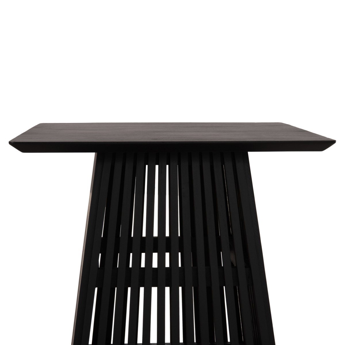 ΤΡΑΠΕΖΙ ΤΡΑΠΕΖΑΡΙΑΣ ΤΕΤΡΑΓΩΝΟ FRANTZ HM9458.02 MINDI ΞΥΛΟ ΜΑΥΡΟ 80x80x78Yεκ.