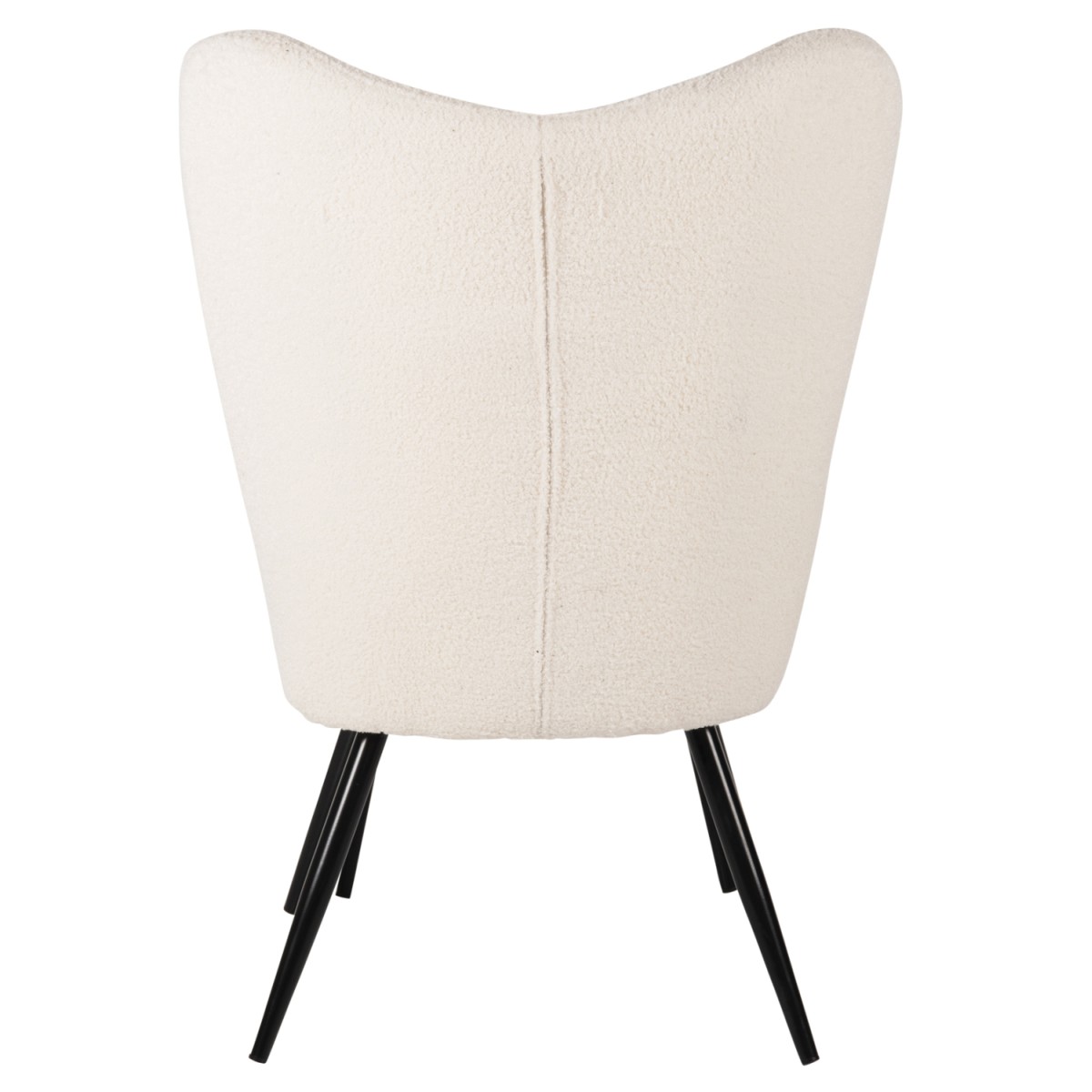 ΠΟΛΥΘΡΟΝΑ ΜΠΕΡΖΕΡΑ CRAWLEY ΜΕ ΥΠΟΠΟΔΙΟ HM8918.25 ΥΦΑΣΜΑ ΜΠΟΥΚΛΕ ΛΕΥΚΟ 70x74x105Y εκ.