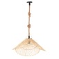 ΦΩΤΙΣΤΙΚΟ ΟΡΟΦΗΣ ΚΡΕΜΑΣΤΟ HM7878.02 RATTAN ΣΕ ΦΥΣΙΚΟ ΧΡΩΜΑ Φ58,5x31Yεκ