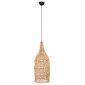 ΦΩΤΙΣΤΙΚΟ ΟΡΟΦΗΣ THEON HM7888 ΚΡΕΜΑΣΤΟ ΑΠΟ RATTAN ΣΕ ΦΥΣΙΚΟ ΧΡΩΜΑ Φ22x148Υ εκ.