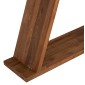 ΚΟΝΣΟΛΑ ΑΠΟ ΞΥΛΟ ΤΕΑΚ ΦΥΣΙΚΟ ΧΡΩΜΑ HM9555 220x50x90Υεκ.
