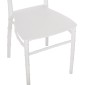 ΚΑΡΕΚΛΑ ΠΟΛΥΠΡΟΠΥΛΕΝΙΟΥ CATERING TIFFANY HM8058.31 ΛΕΥΚΟ 39x47x89Υεκ.