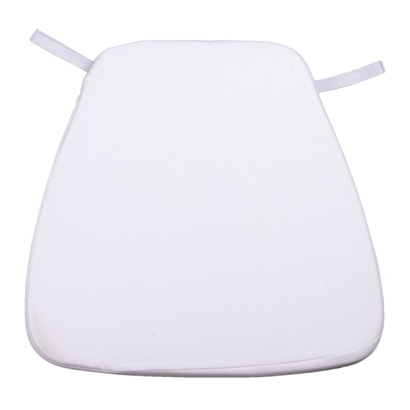 ΜΑΞΙΛΑΡΙ TIFFANYS HM8058.41FC ΜΕ ΥΦΑΣΜΑ WATER REPELLENT ΛΕΥΚΟ 43,5x40x3Υεκ.