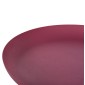 ΤΡΑΠΕΖΙ ΒΟΗΘΗΤΙΚΟ ΣΤΡΟΓΓΥΛΟ DELBEL HM4262.06 ΜΕΤΑΛΛΟ ΣΕ ΡΟΖ Φ36x49Υ εκ.