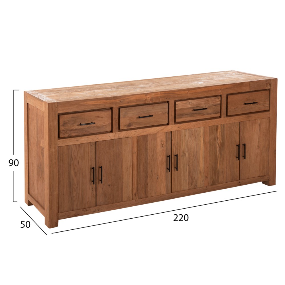 ΜΠΟΥΦΕΣ GRAYSON HM9802 ΑΝΑΚΥΚΛΩΜΕΝΟ ΞΥΛΟ TEAK ΣΕ ΦΥΣΙΚΟ 220x50x90Υεκ. ΜΠΟΥΦΕΣ GRAYSON HM9802 ΑΝΑΚΥΚΛΩΜΕΝΟ ΞΥΛΟ TEAK ΣΕ ΦΥΣΙΚΟ 220x50x90Υεκ.