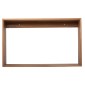 ΡΑΦΙΕΡΑ CHENGIS HM9830 3ΤΜΧ ΞΥΛΟ TEAK ΣΕ ΦΥΣΙΚΟ ΧΡΩΜΑ 60x20x38Υεκ