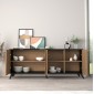 ΜΠΟΥΦΕΣ ΜΕΛΑΜΙΝΗΣ KRUDEN HM9446.11 ΜΑΥΡΟ-ΦΥΣΙΚΟ 180x40x78.6Υεκ.