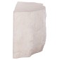 ΚΟΝΣΟΛΑ ΒΡΑΧΟΣ INTERON HM18152.02 FIBER CEMENT ΣΕ ΛΕΥΚΟ--120x50x71Υεκ.