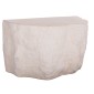 ΚΟΝΣΟΛΑ ΒΡΑΧΟΣ INTERON HM18152.02 FIBER CEMENT ΣΕ ΛΕΥΚΟ--120x50x71Υεκ.