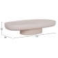 ΤΡΑΠΕΖΙ ΣΑΛΟΝΙΟΥ DESSY HM18153.02 FIBER CEMENT ΣΕ ΛΕΥΚΟ--151x66x30Υεκ.