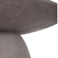 ΤΡΑΠΕΖΙ ΤΡΑΠΕΖΑΡΙΑΣ ΣΤΡΟΓΓΥΛΟ SEPPO HM18154.03 FIBER CEMENT ΣΕ ΓΚΡΙ--Φ119,5x75,5Υεκ.