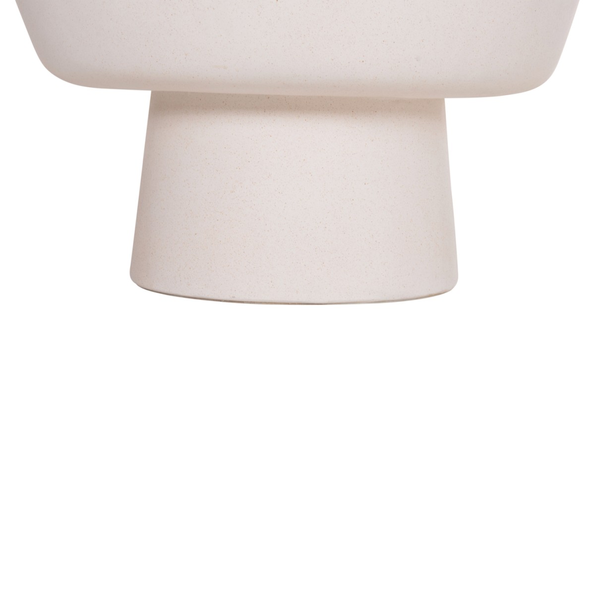 ΤΡΑΠΕΖΙ ΣΑΛΟΝΙΟΥ PIRSON HM18155.02 FIBER CEMENT ΣΕ ΛΕΥΚΟ--Φ60x36Υεκ.