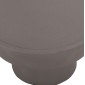 ΤΡΑΠΕΖΙ ΣΑΛΟΝΙΟΥ PIRSON HM18155.03 FIBER CEMENT ΣΕ ΓΚΡΙ--Φ60x36Υεκ.