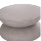 ΤΡΑΠΕΖΙ ΣΑΛΟΝΙΟΥ ANNA HM18158.03 FIBER CEMENT ΣΕ ΓΚΡΙ--Φ92x44.5Υεκ