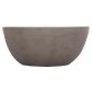 ΤΡΑΠΕΖΙ ΣΑΛΟΝΙΟΥ ΣΤΡΟΓΓΥΛΟ ALLAN HM18162.03 FIBER CEMENT ΣΕ ΓΚΡΙ--Φ92x49Υεκ.