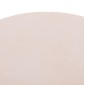 ΤΡΑΠΕΖΙ ΣΑΛΟΝΙΟΥ ΣΤΡΟΓΓΥΛΟ ALLAN HM18162.02 FIBER CEMENT ΣΕ ΑΝΟΙΧΤΟ ΜΠΕΖ--Φ92x49Υεκ.