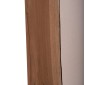 ΒΟΗΘΗΤΙΚΟ ΤΡΑΠΕΖΙ LEIA HM18163.02 FIBER CEMENT ΛΕΥΚΟ-ΞΥΛΟ TEAK 32.5x32.5x46Υεκ.