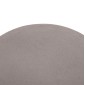ΒΟΗΘΗΤΙΚΟ ΤΡΑΠΕΖΙ ΣΤΡΟΓΓΥΛΟ DELIA HM18167.03 FIBER CEMENT ΓΚΡΙ & RATTAN Φ40x45Υεκ