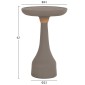 ΒΟΗΘΗΤΙΚΟ ΤΡΑΠΕΖΙ ΓΙΑ ΛΑΜΠΑΤΕΡ TORG HM18170.03 FIBER CEMENT ΓΚΡΙ Φ41x62Υεκ.