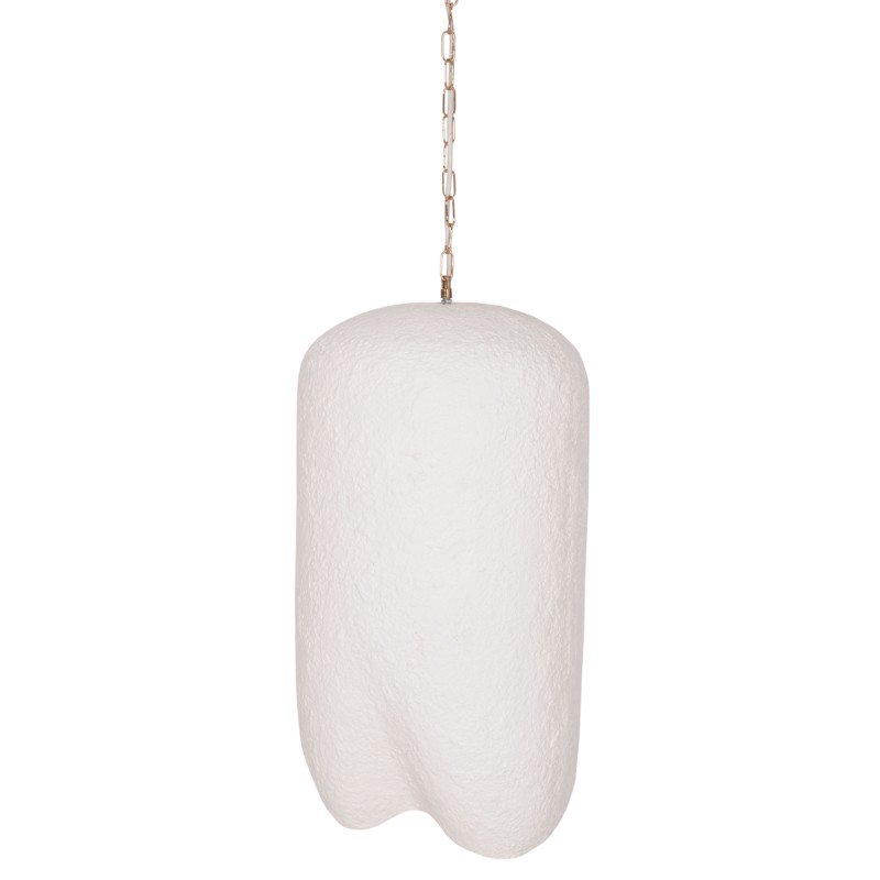 ΦΩΤΙΣΤΙΚΟ ΟΡΟΦΗΣ ΚΡΕΜΑΣΤΟ LOGKY HM4704.02L--FIBER CEMENT ΛΕΥΚΟ 35x35x67Υεκ