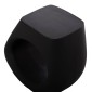 ΣΚΑΜΠΟ ΣΑΛΟΝΙΟΥ LANS HM4691.01 FIBER CEMENT ΣΕ ΜΑΥΡΟ--58x28x45.5Υεκ.