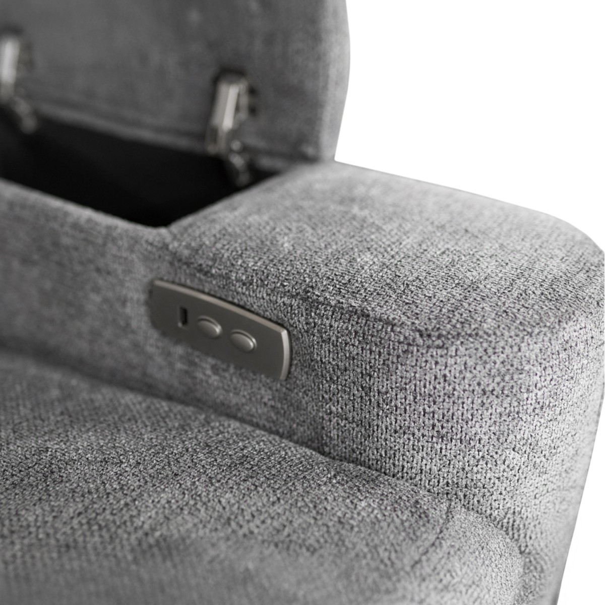 ΚΑΝΑΠΕΣ ΔΕΞΙΑ ΓΩΝΙΑ SYNTHIA HM3308.03R ΑΝΑΚΛΙΣΗ & ΑΠΟΘ.ΧΩΡΟΣ--ΓΚΡΙ 246x159x97Υεκ