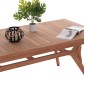 ΤΡΑΠΕΖΙ ΤΡΑΠΕΖΑΡΙΑΣ WONDER HM18116 ΞΥΛΟ TEAK--ΦΥΣΙΚΟ 180x91x75Υεκ.