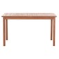 ΤΡΑΠΕΖΙ ΟΡΘΟΓΩΝΙΟ PRESSCOT HM18123 ΞΥΛΟ TEAK--ΦΥΣΙΚΟ 140x80x76Υεκ.