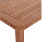 ΤΡΑΠΕΖΙ ΤΕΤΡΑΓΩΝΟ PRESSCOT HM18122 ΞΥΛΟ TEAK--ΦΥΣΙΚΟ 80x80x76Υεκ.
