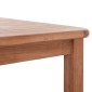 ΤΡΑΠΕΖΙ ΤΕΤΡΑΓΩΝΟ PRESSCOT HM18122 ΞΥΛΟ TEAK--ΦΥΣΙΚΟ 80x80x76Υεκ.